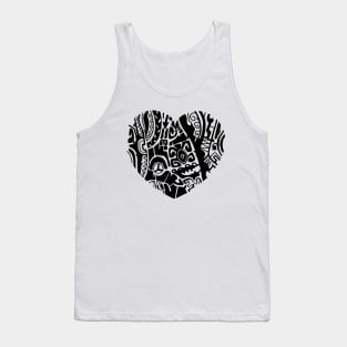 Heart Maori Tribal Valentine Tank Top